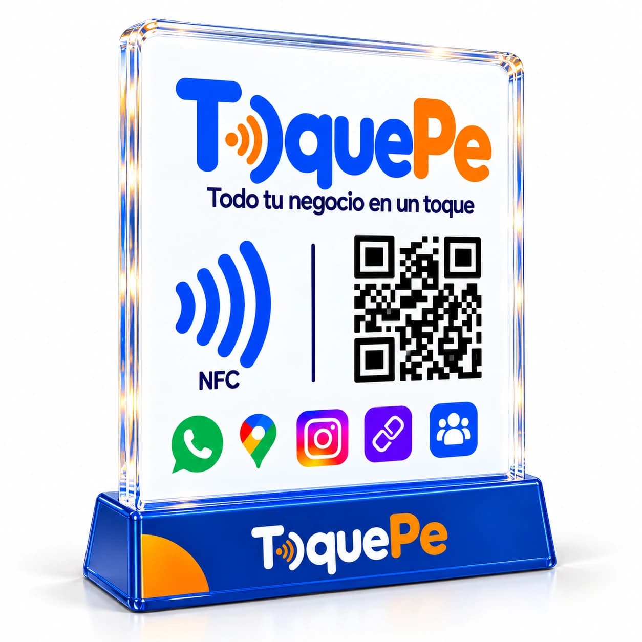 Acrílico NFC – Diseño general
